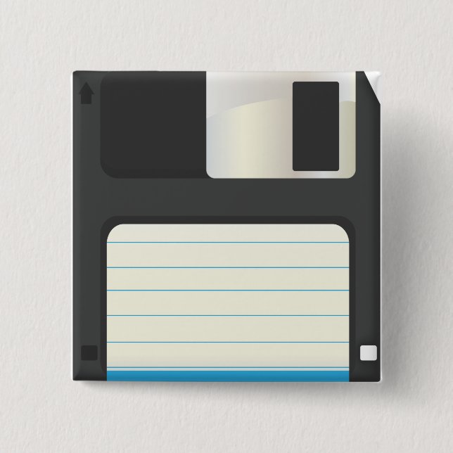 Disketten Button (Vorderseite)