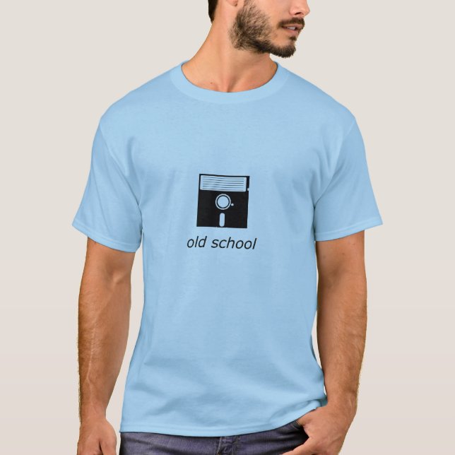 Diskettenlaufwerk-T - Shirt (Vorderseite)