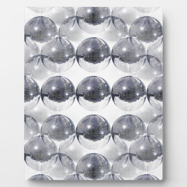 Diskoball Fotoplatte (Vorderseite)