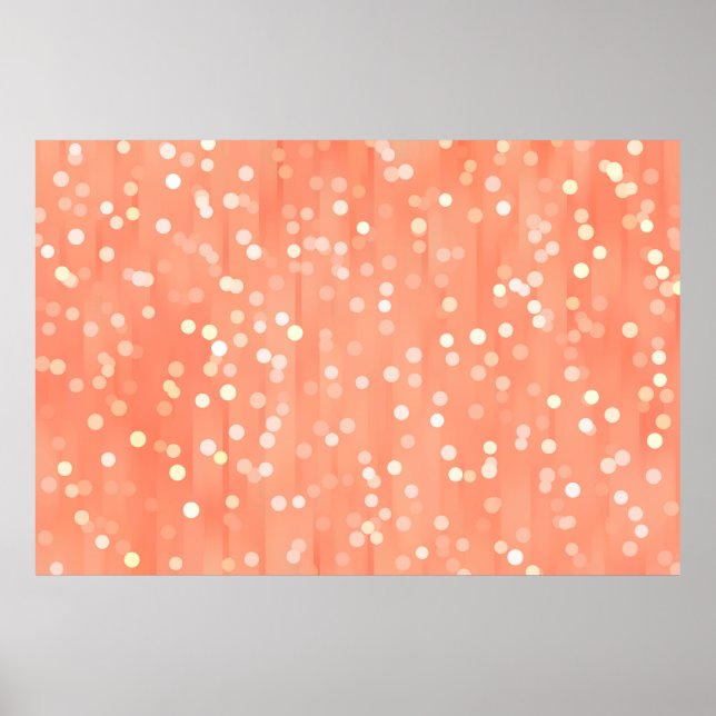 Diskobälle in Dunkelheit Poster (Vorne)