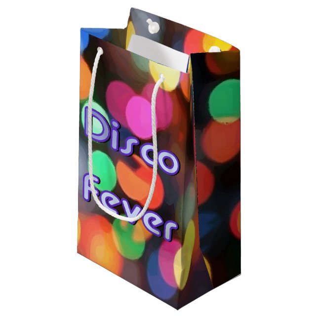Diskofieber 1 kleine geschenktüte (Vorderseite Schrägansicht)