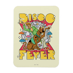 Diskofieber mit Scooby und Shaggy Magnet