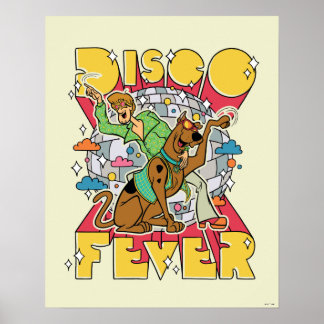 Diskofieber mit Scooby und Shaggy Poster