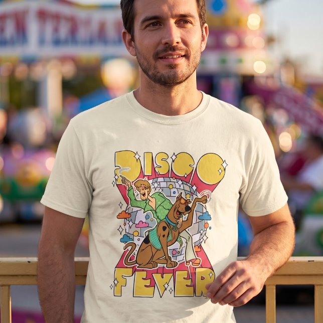 Diskofieber mit Scooby und Shaggy T-Shirt (Simulated man wearing shirt)