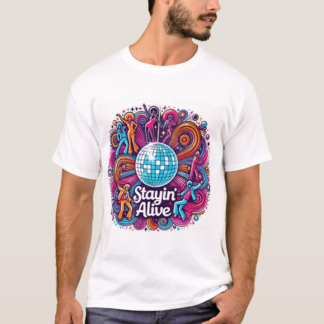 Diskofieber T-Shirt (Vorderseite)
