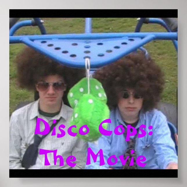Diskoposter, Disco-Polizisten: Der Film Poster (Vorne)