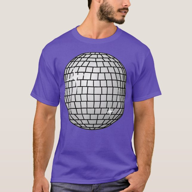 Diskothek Ball 80er Theme Dance Party Premium T-Shirt (Vorderseite)