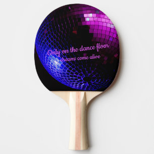 Diskothek Ball Dreams Tischtennis Schläger