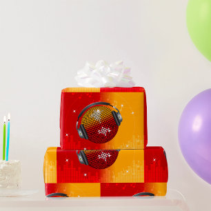 Diskothek Ball Geschenkpapier