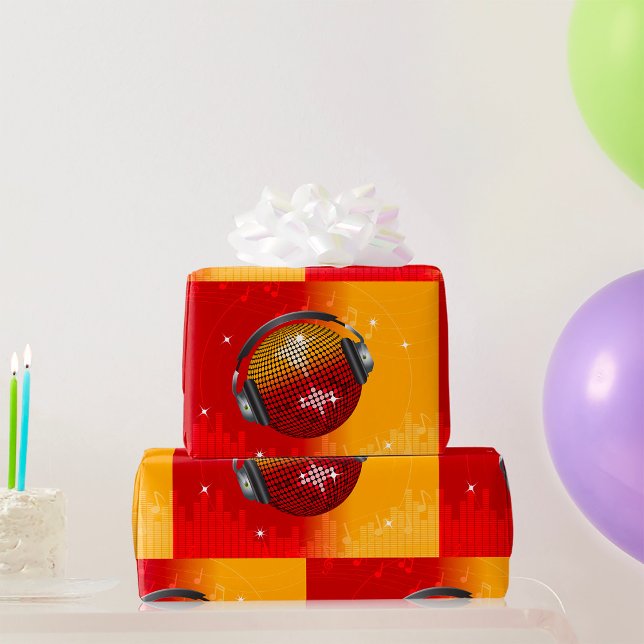 Diskothek Ball Geschenkpapier (Von Creator hochgeladen)