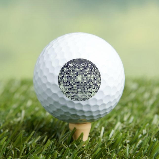 Diskothek Ball Golf Balls (Insitu T-Shirt)