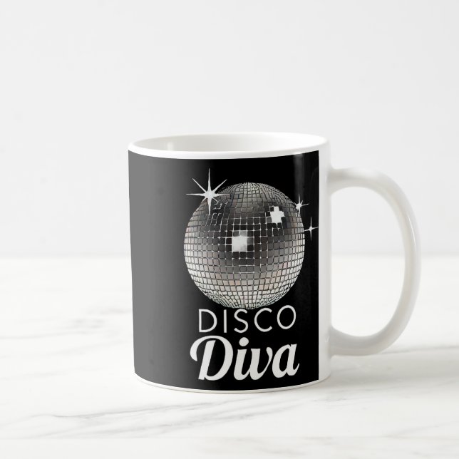 Diskothek Diva Queen3 Kaffeetasse (Rechts)