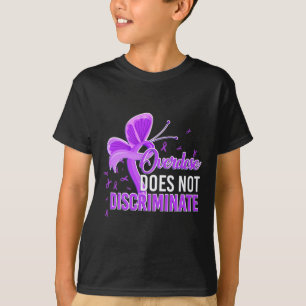 diskriminiert nicht die Lila Sensibilisierungskamp T-Shirt