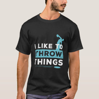 Diskusathlet Leichtathletik T-Shirt