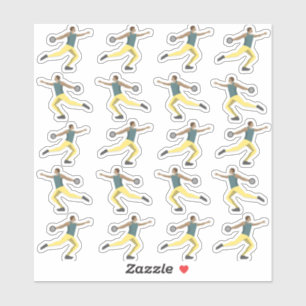 Diskusauskragen Aufkleber