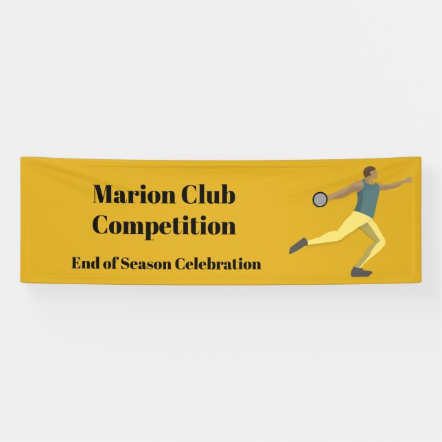 Diskusauskragen Banner (Horizontal)