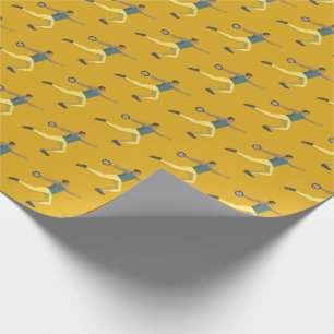 Diskusauskragen Geschenkpapier