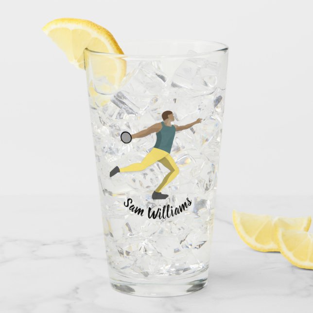 Diskusauskragen Glas (Vorderseite Ice)