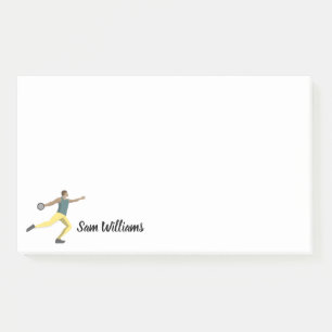 Diskusauskragen Post-it Klebezettel