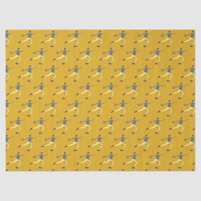 Diskusauskragen Seidenpapier (Vorderseite)