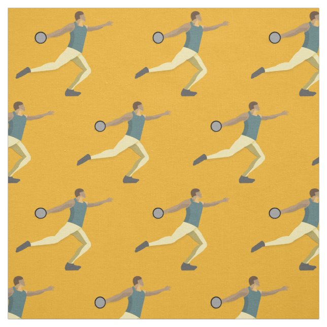 Diskusauskragen Stoff (Muster)