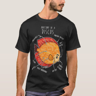 Diskusfisch Anatomie T-Shirt