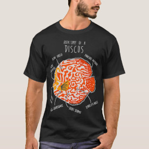 Diskusfisch Anatomie T-Shirt