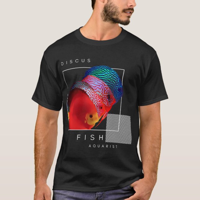Diskusfisch T-Shirt (Vorderseite)