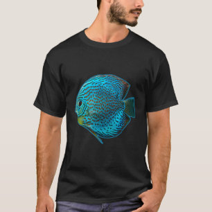 Diskussion Aquarium Cichlid Pompadour Fisch T-Shirt