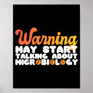 Diskussion über Mikrobiologie und Mikrobiologe 3 Poster