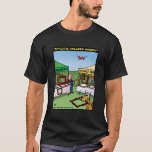 "Dislektischer Bauers-Markt " T-Shirt