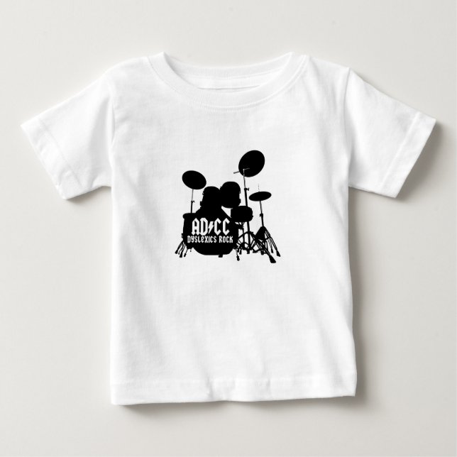 Dislektischer Humor Baby T-shirt (Vorderseite)