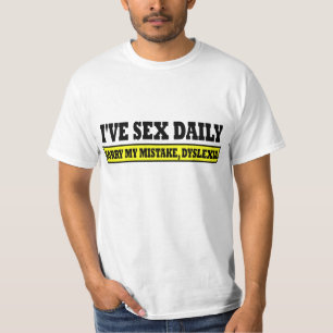 Dislektischer Witz T-Shirt