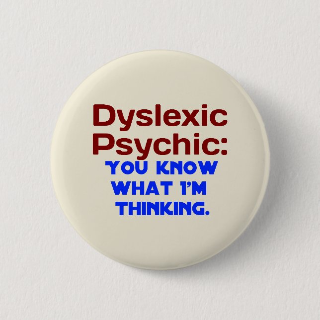 Dislektisches psychisches button (Vorderseite)
