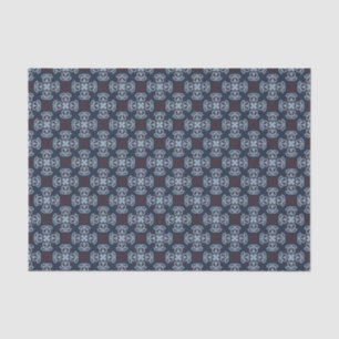 Dismal Mitternacht Prairie Western Gothic Floral Seidenpapier
