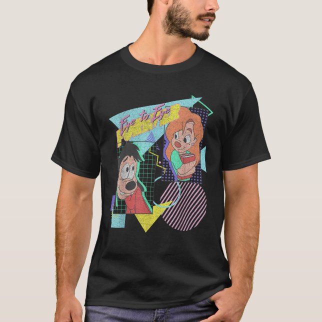 Disney A Goofy Movie Max Roxanne Auge für Auge T-Shirt (Vorderseite)