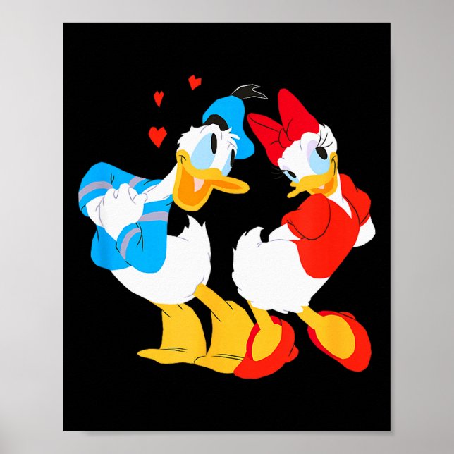 Disney Donald And Daisy Sweethearts Valentine’s Da Poster (Vorne)