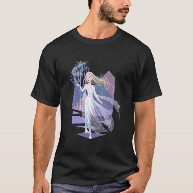 Disney Frozen 2 Snow Queen Elsa  T-Shirt (Vorderseite)