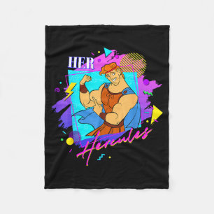 Disney Hercules Valentinstag Paare passend Her H Fleecedecke
