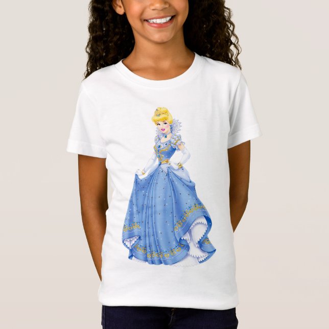 Disney-Kinderella-Prinzessin T-Shirt (Vorderseite)