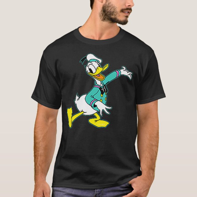 Disney Mickey & Friends Donald Duck Small Pose T-Shirt (Vorderseite)