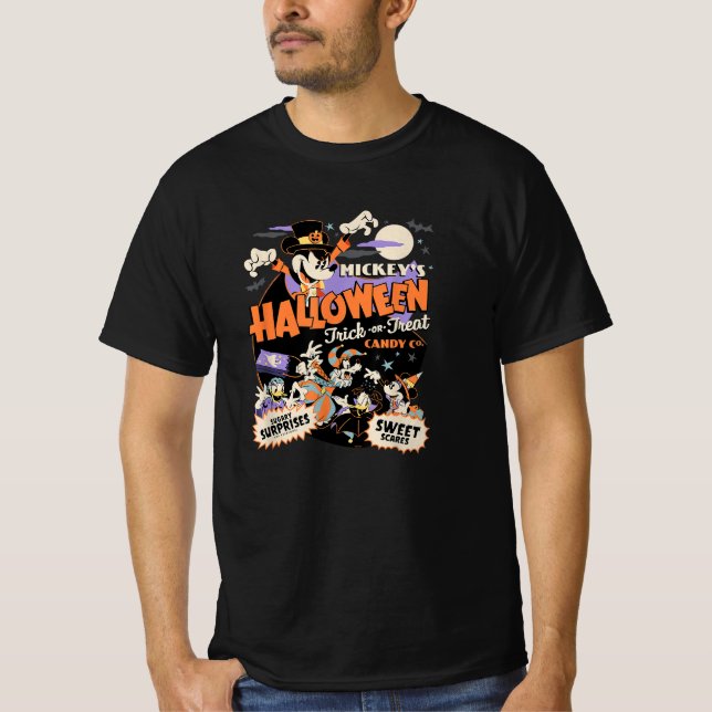 Disney Mickey Halloween T-Shirt (Vorderseite)