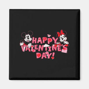 Disney Micky Maus und Minnie Maus Frohe Valenti Magnet
