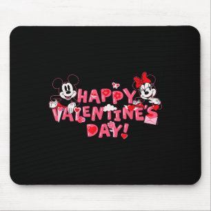 Disney Micky Maus und Minnie Maus Frohe Valenti Mousepad
