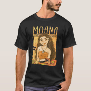 Disney Moana Künstlerische Stammesinsel-Lächeln ge T-Shirt