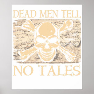 Disney Piraten-Schädel-Logo Premium T-Shirt Poster