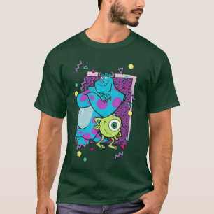 Disney Pixar Monsters Inc Mike und Sully im Stil d T-Shirt