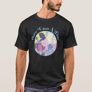 Disney Princess Once Upon A Time Floral Watercolor T-Shirt