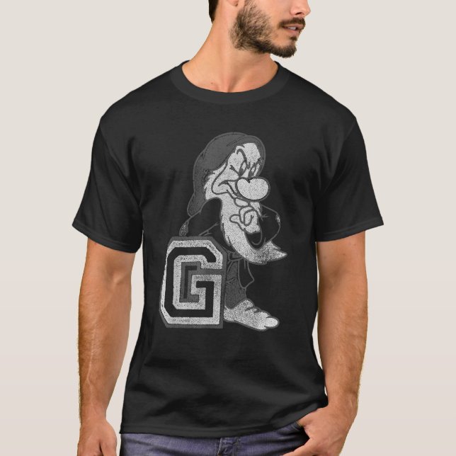 Disney Schneewittchen und die sieben Zwerge Grumpy T-Shirt (Vorderseite)
