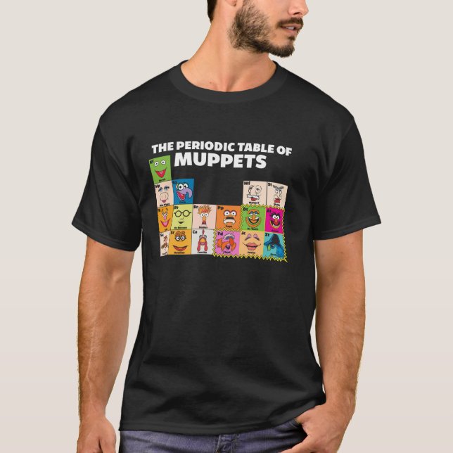 Disney The Muppets Periodic Table Of The Muppets  T-Shirt (Vorderseite)